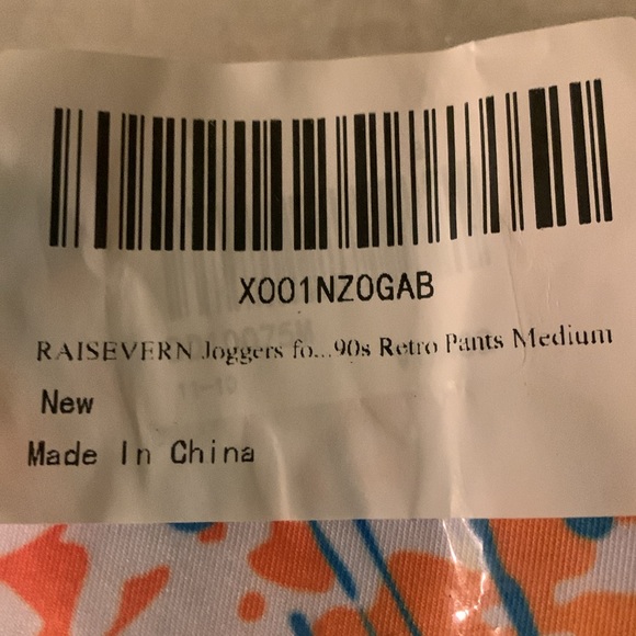 Satin 90’s retro jogging pants unisex - Picture 8 of 8